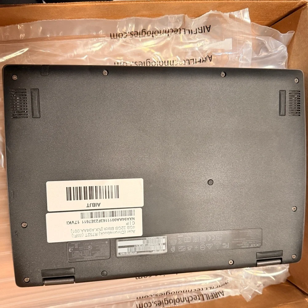 Acer Black Laptop with Modern Design